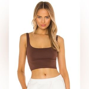 Free People Scoop Neck Crop Top